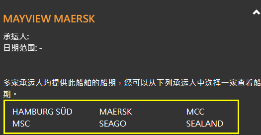 集装箱货运港口