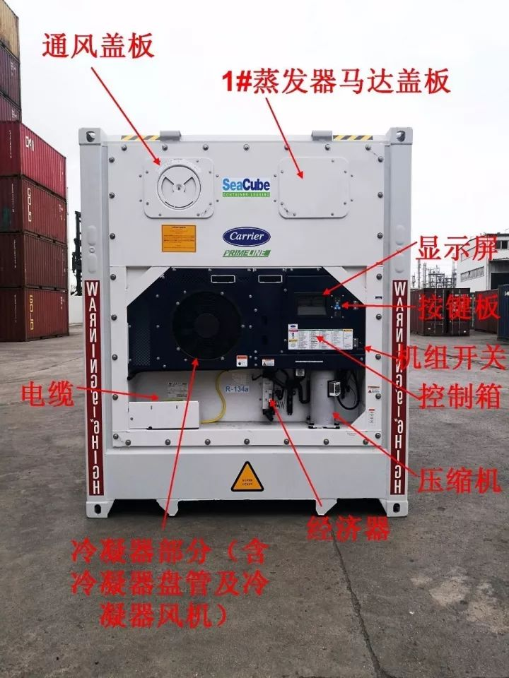 出口冷冻柜物流